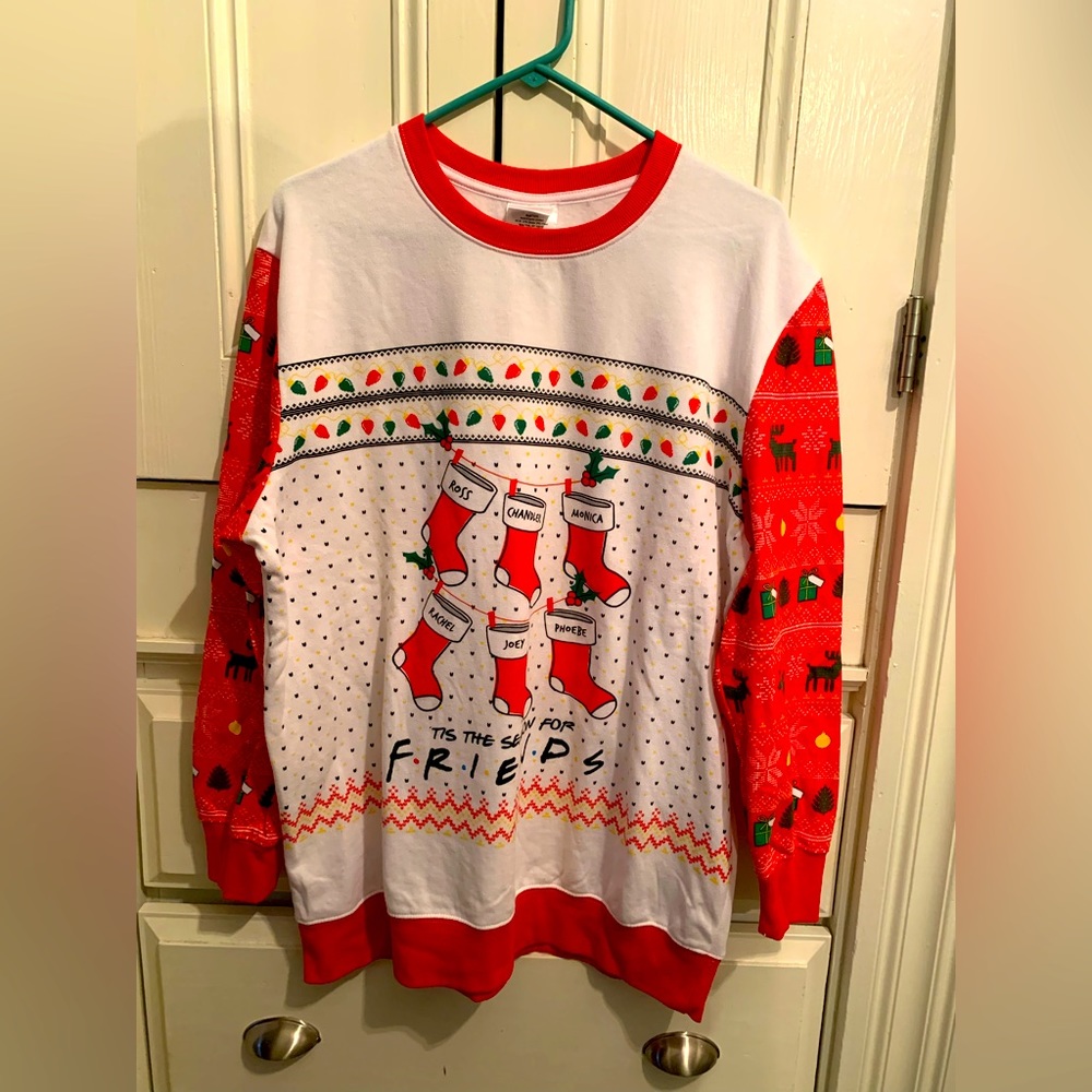 Friend’s Christmas Stockings Sweater